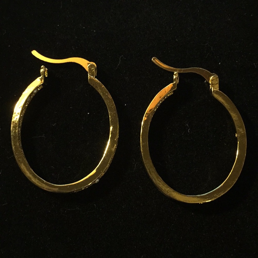 Hoop earrings